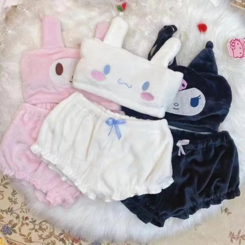 Ensemble de rêves de lapin. Ensemble pyjama