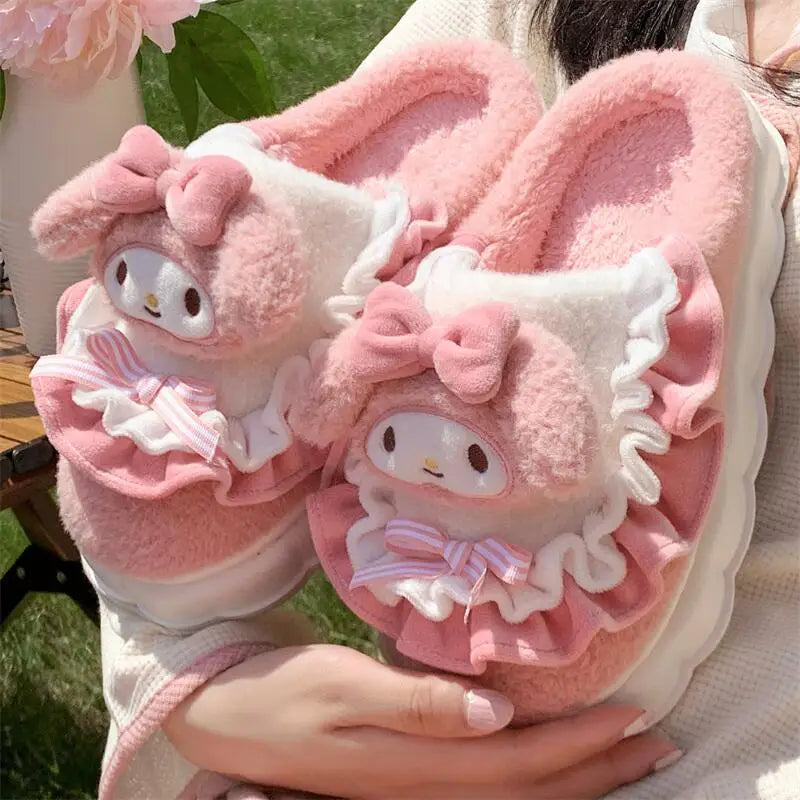 Cute Cotton Slippers - Home Shoes