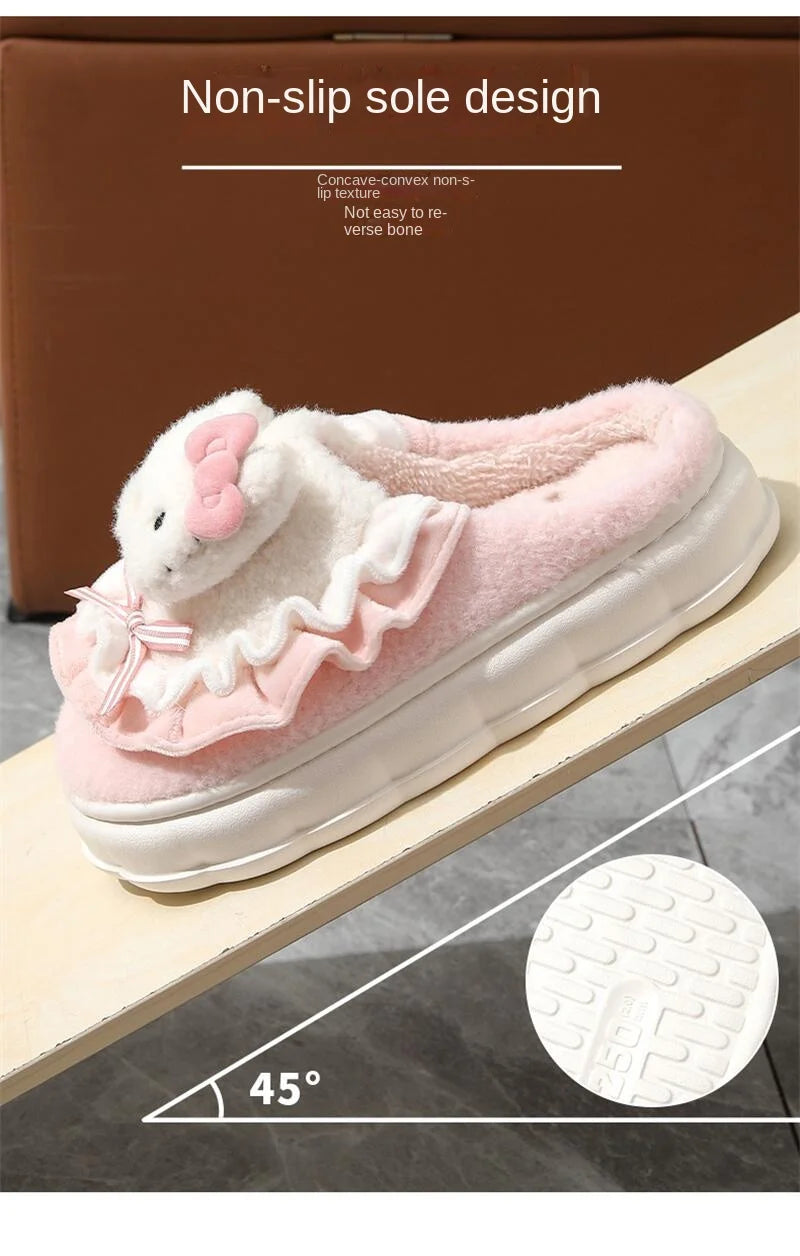 Cute Cotton Slippers - Home Shoes