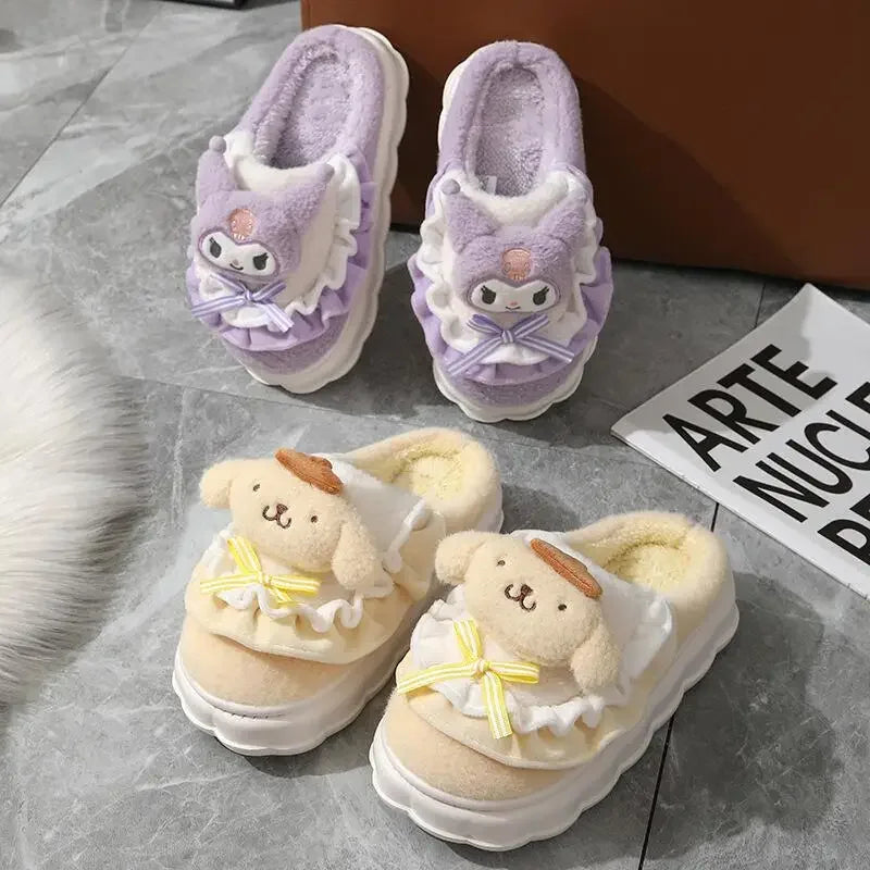 Cute Cotton Slippers - Home Shoes